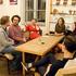 Setkání po výstavě v Cafe Portal v Uherském Hradišti