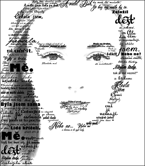 © Iva Gejdošová | Ztracená | autorský text a grafika, 500x571, 115.47 KB